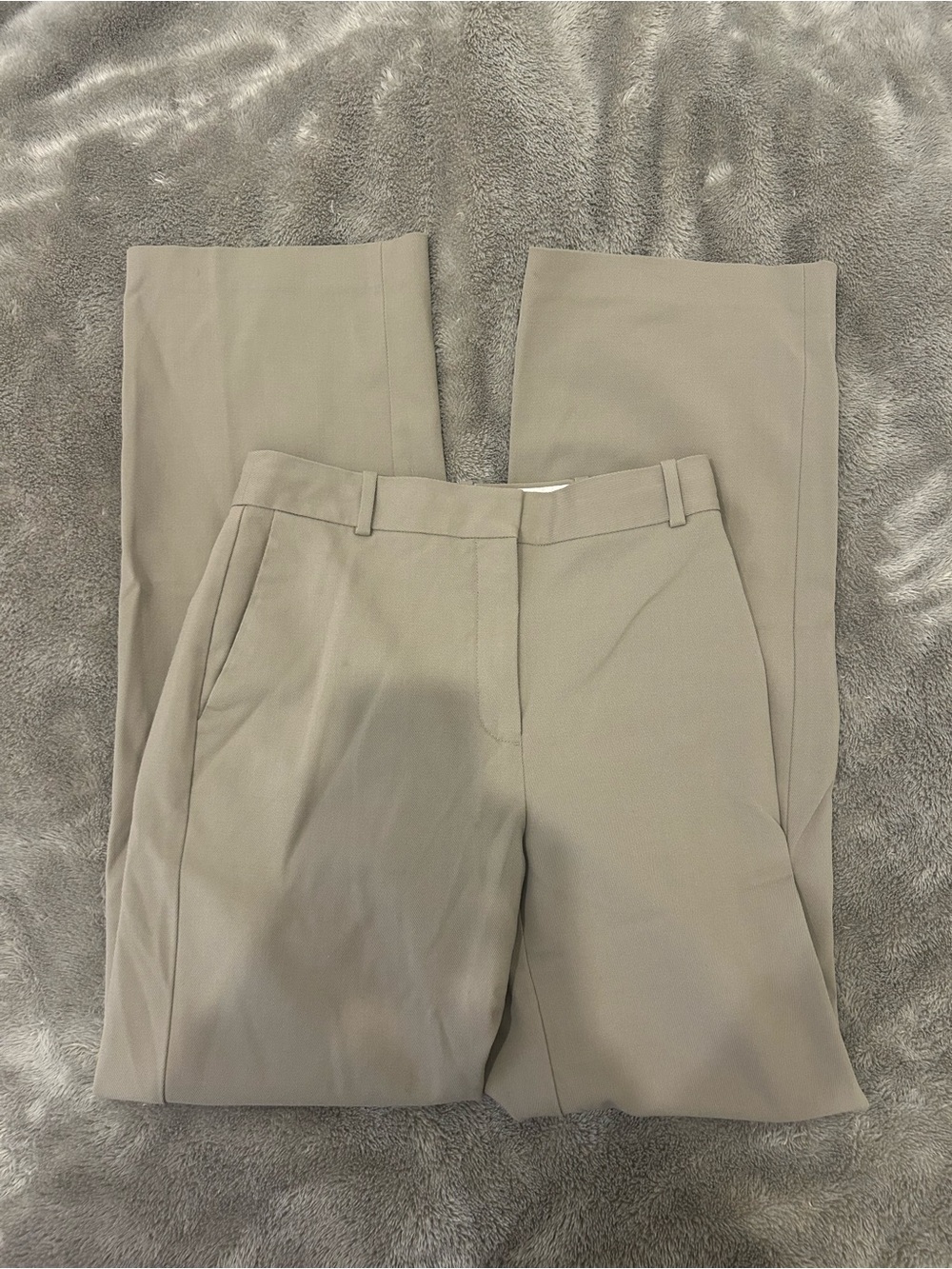 Babaton Tailored Trousers in Light Beige